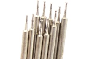 ILOVETOOL 1mm T Shape Head Diamond Grinding Bits 3/32" inch shank Stone Engraving Accessories Tool