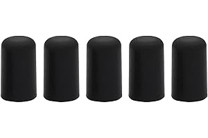Tiiyee Cello Endpin Rubber Tip, 5pcs Cello Endpin Stopper End Pin Cap Protector Slipstop Holder Bottom Anti Slip Portable Mov
