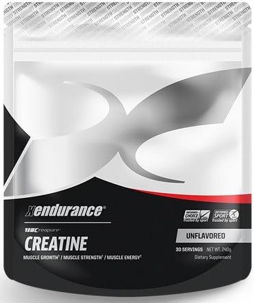 Xendurance® Creapure® Creatine | Muscle Strength &amp; Muscle Growth | (Unflavored)