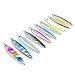 Aorace 10pcs/lot Lure Hook 30g/8cm Lure Jigbait Lead Fish Deep Ocean Sea Jigging Fishing Sea Baits Metal Jig