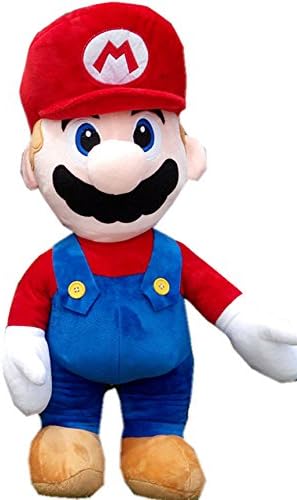 Super Mario Mario Dolls Toys Large Pillow Cushion 20"/50cm (Red)