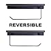 Neater Nest Reversible Toilet Paper Holder with Phone Shelf, Modern Style (Oil Rubbed Bronze, Single)