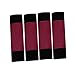 FH Group FH2033 Modernistic Steering Wheel Cover & Seat Belt Pads, Burgundy Color with Gift -Fit Most Car, Truck, SUV, or Van