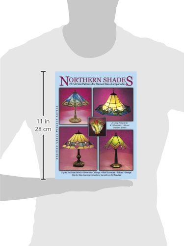 Northern Shades - 25 Full-Size Patterns for Stained Glass Lampshades