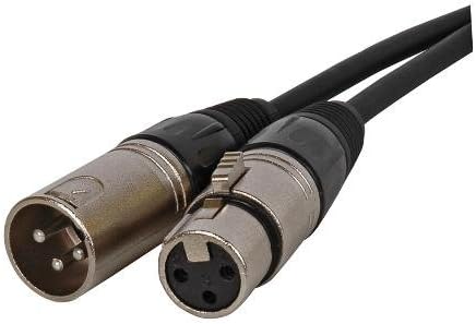 Stellar Labs 555-11901 Three Pin DMX Cable - 6'