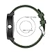 Junboer Compatible Vivoactive 3 Watch Band, 20mm Soft Silicone Replacement Strap for Garmin Forerunner 645 Music/Vivoactive 3 Music/Samsung Galaxy Watch 42mm/ Galaxy Watch Active 40mm Smartwatches