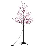 Lightshare Lighted Rose Flower Tree