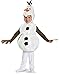 Disguise Baby's Disney Frozen Olaf Deluxe Toddler Costume,White,Toddler S (2T)