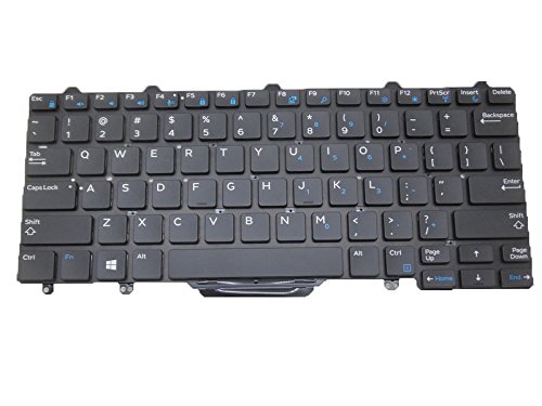RTDpart Laptop Keyboard For DELL Latitude 7350 E5250 E5270 E7250 E7270 E7450 E7470 3160 3150 English US PK131DK3A00 SG-63200-XUA 0VW71F VW71F SG-81000-XUA SN7240 new