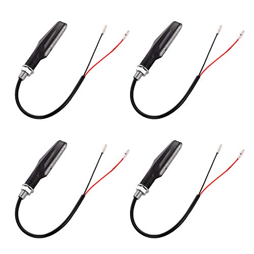 Yizhet Knipperlichten 12 Volt voor Motorfiets LED Richtingaanwijzers Vloeiende Universele Waterdichte Indicator met… - Image 8