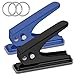Low Force One Hole Punch,2 Packs.20 Sheets Punch Capacity,1/4