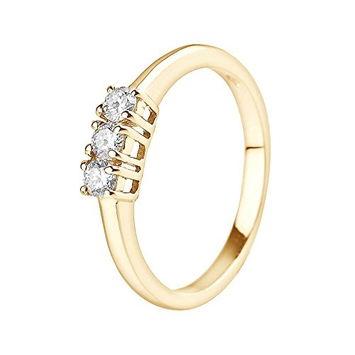 & You Women Eternity Three-Stone Ring - AMZ-9BJ TRI-024/48
