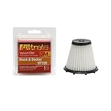 3M Filtrete Black & Decker VF100 Allergen Vacuum Filter, 1 Pack