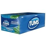 TUMS Regular Strength - Peppermint - 2-12 pk 12 ct- 24 Rolls