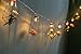 LuxLumi Diamonds are Forever Rose String Lights Gold & Wire Caged Soft White 20 LED Rustic Farmhouse Bedroom Nursery Dorm Home Décor Teen Kids Baby Fall Decorations (10.5FT)