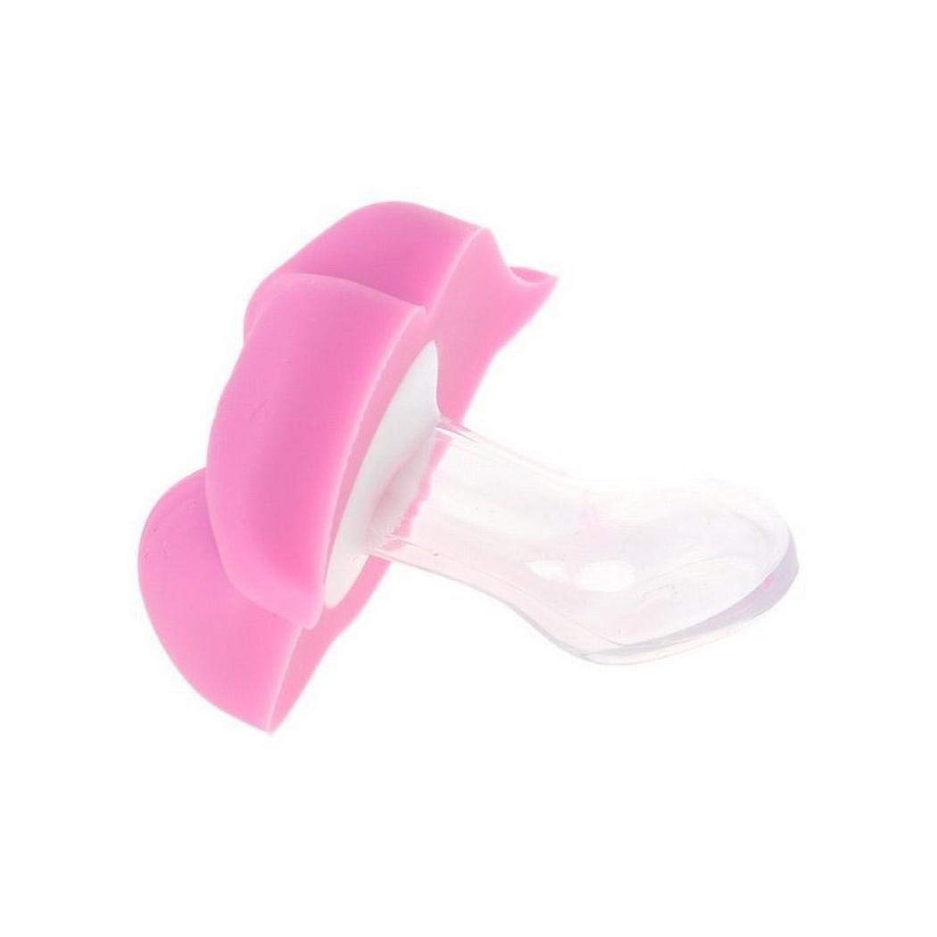 Zippem Newborn Infants Silicone Pacifier Cute Lip Mouth Baby Soother Pacifier Pacifiers