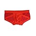 NEARTIME Men's Underwear, Mens Low Waist Boxers Briefs Men Underpants Soft Shorts (L, Red) …
