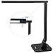 Ledgle 14W 270 Degree Rotatable Head 5-Level Brightness Dimmable LED Table Lamp with 4 Modes, Auto Timer and 5V/1A USB Port