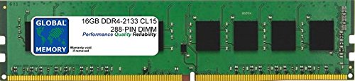 16GB DDR4 2133MHz PC4-17000 288-PIN DIMM MEMORY RAM COMPATIBLE WITH PC DESKTOPS/MOTHERBOARDS