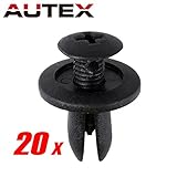 PartsSquare 20pcs Fender Liner Fastener Rivet Push Clips Retainer Replacement for Subaru Forester Impreza Legacy