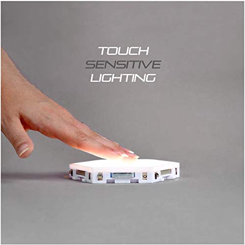 LED Hexagon Lights Bright Colorful LED lamp Modular Touch Sensitive lightingHexagon Wall LED