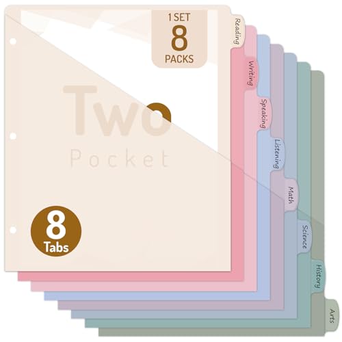 Forvencer 8 Counts Dividers 2 Pockets