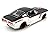 1967 Ford Mustang GT Harley Davidson #1 1/24 Black Over White