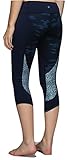 Lululemon Wunder Under Crop Yoga Pants Sashiko Camo Inkwell Blue (4)