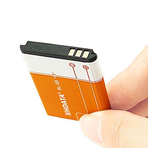Batteria BL-5B 3.7V 1020mAh Per Radio XHDATA - 2 Pezzi | Ricambio Con Protezione Da Sovraccarico - Foto 2