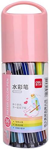 Watercolor Brush Pens Set of 36 Colors Based Soft Flexible Tip - Watercolor Drawing Pencil for Adult Coloring Books, Calligraphy, Manga, Comic, Art, Writing and Sketching