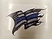 Variety Pack of Thin Blue Line Police Officer Blue Lives Matter American Flag Vinyl Decal Sticker Car Truck BLM(8 Pack)