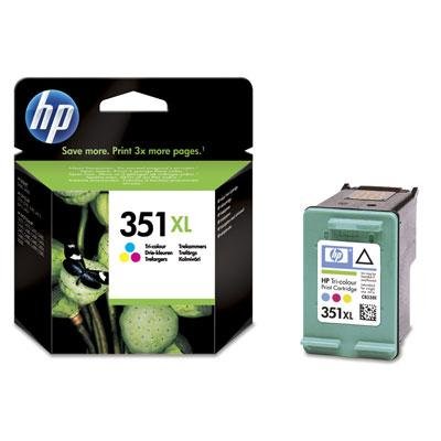 HP 351XL Tintenpatrone 14 ml blau/gelb/Magenta