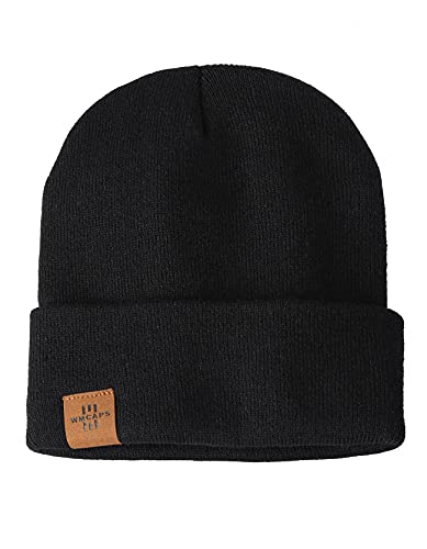 Winter Beanie Acrylic Knit Hats for Men Women Soft Warm Unisex Cuffed Beanie