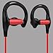 Laud Sports Bluetooth Wireless In-Ear Headphones - Premium HD Sound - Noise Cancelling Stereo Headset + Mic & Controls - Sweatproof Earphones - For Gym Workouts, Running - Galaxy Note 9 (Red/Black)
