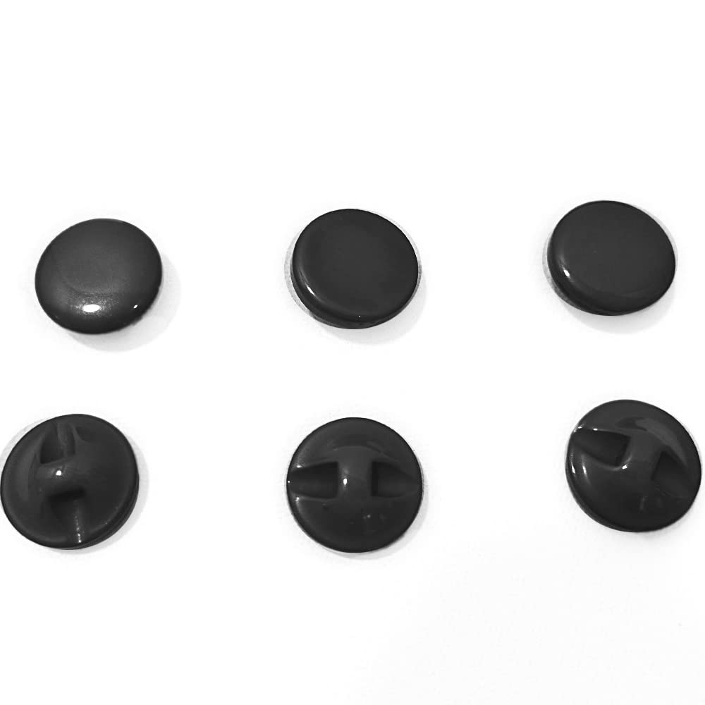 Hemispherical Resin Nazarene Buttons, 144 Pieces/Tube, Available in 13 Colors and 4 Sizes for Crafts, Sewing, Clothing and More. (332, 18mm)