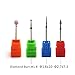 NMKL38 4PCS Cuticle Clean Nail Drill Bit Set Electric Rotatory Nail File Bit Manicure Pedicure Tools for Nail Care (Different Bits)