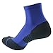 Running Athletic Socks HUSO Stylish Quick Wicking Stretch Half Cushion Ankle Socks for Men 3 Pairs