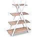 Giantex 4-Tier Bookshelf, 42.5