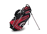 Callaway Golf 2017 Capital Stand Bag, Black/Red/White