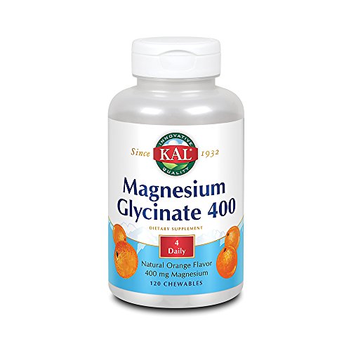 KAL® Magnesium Glycinate 400 mg Chelated Magnesium Supplement High