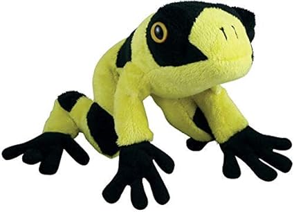 Amazon Com Cuddle Zoo Tree Frog Yellow Black Toys Games