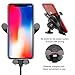 Air Vent Phone Holder for Car-Replaceable Clamps for Big Phones, Vent Clip & Dashboard Suction, 360° Rotation Gravity Phone Mount & Cradles for iPhone XS/Max/X/8/8Plus/7/7Plus/6s/6P/5S,Galaxy S5/S6/S7