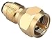 KIBOW Universal 1LB Propane Tank Refill Adapter-100% Solid Brass