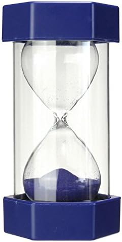 Security Fashion Hourglass Sand Timer Blue (1 Minute)