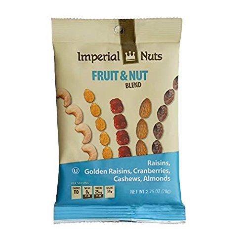 Imperial Nuts Grab & Go 8 PK Variety of Snack Blend Featuring a Large Assortment of Variety of Fresh Nuts, Dried Fruits, Seeds & Chocolate Blend. - Thumbnail 5