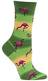 Hot Sox Novelty Flamingos Trouser Sock