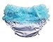 Haian ABDL Girls Ruffle Panties Chiffon Bloomers Diaper Cover (X-Large Bast fit waist 40