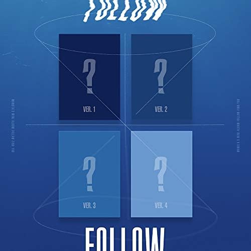 Starship EntertainmentMONSTA X - FOLLOW - FIND YOU [1+2+3+4 ver. SET] 4 Albums+4 Pre-Order Benefits+4 Posters+Extra Photocards Set