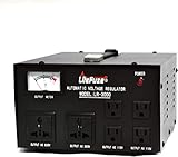 LiteFuze 3000 Watt Voltage Converter Transformer