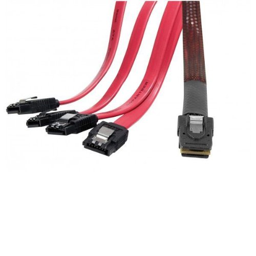 Connect EXC 314200 Mini SAS SATA Cable - Black